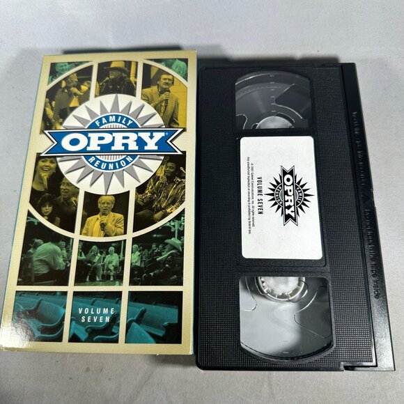 Grand Ole Opry Family Reunion Volume Seven VHS Stars Charley Pride Mel McDaniel - Picture 3 of 3